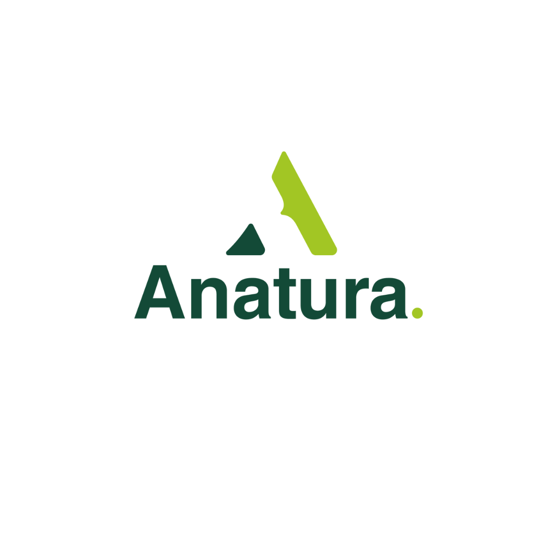 Logo de l'entreprise Anatura avec triangle vert